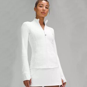 Lululemon Define Luon Zip Up Jacket,  Size 6, White